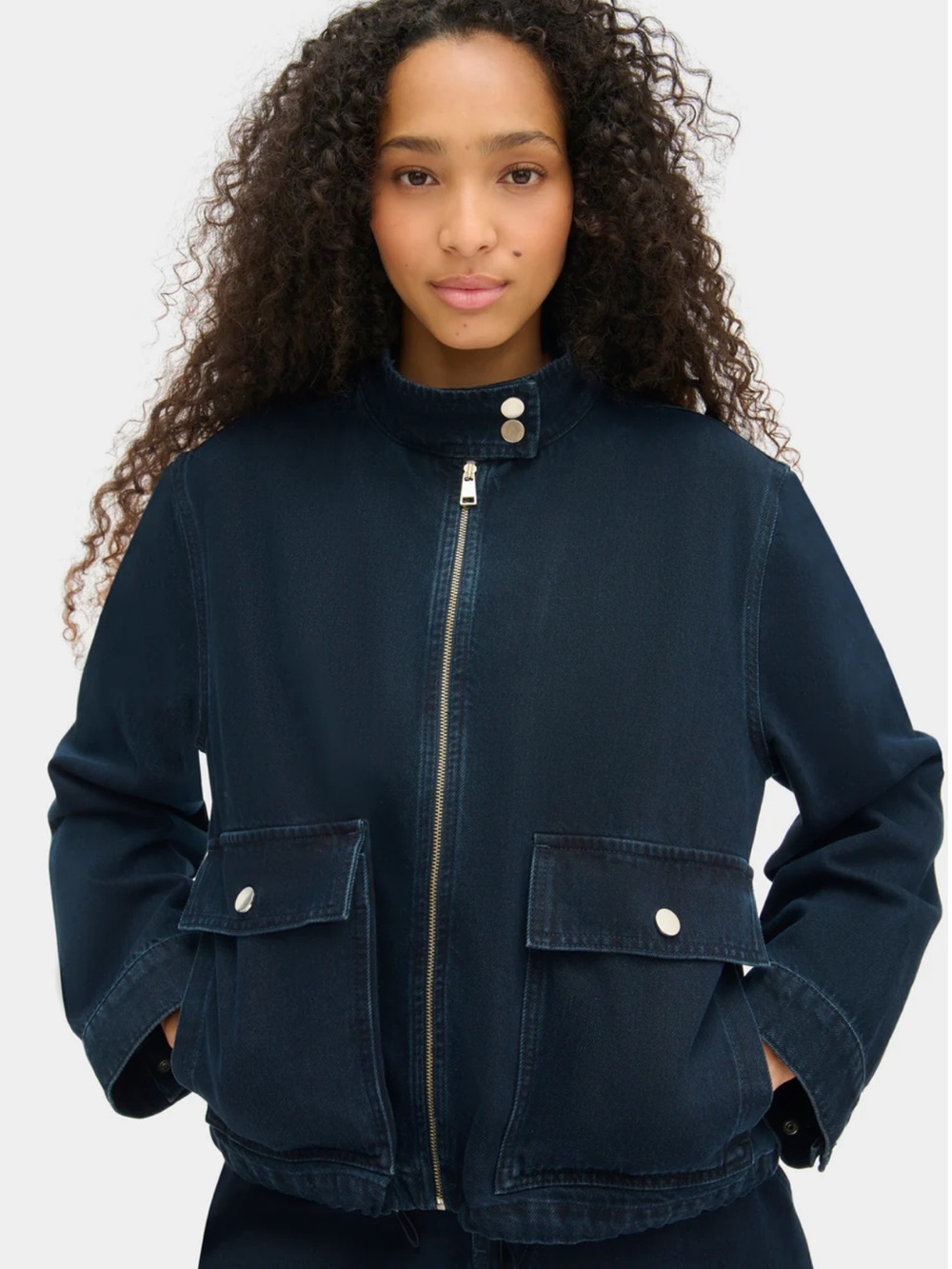 ALIGNE BRODY DENIM JACKET SIZE S